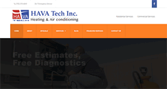 Desktop Screenshot of havatechinc.com